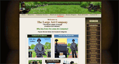 Desktop Screenshot of largeart.com